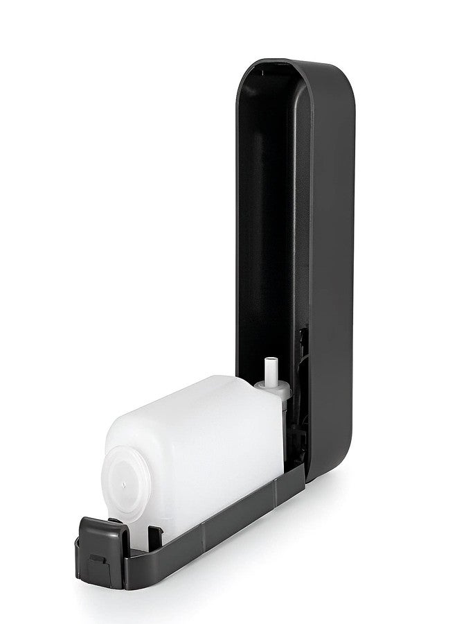 Carnival ABS Wall Mounted Manual Soap Dispenser 350ml Liquid, Soap, Lotion, Shampoo, Conditioner Dispenser for Bathroom,Kitchen and Washbasin (Black, ABS) - Image 3